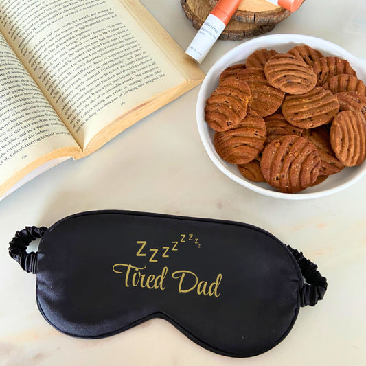 Tired Dad Eye Mask