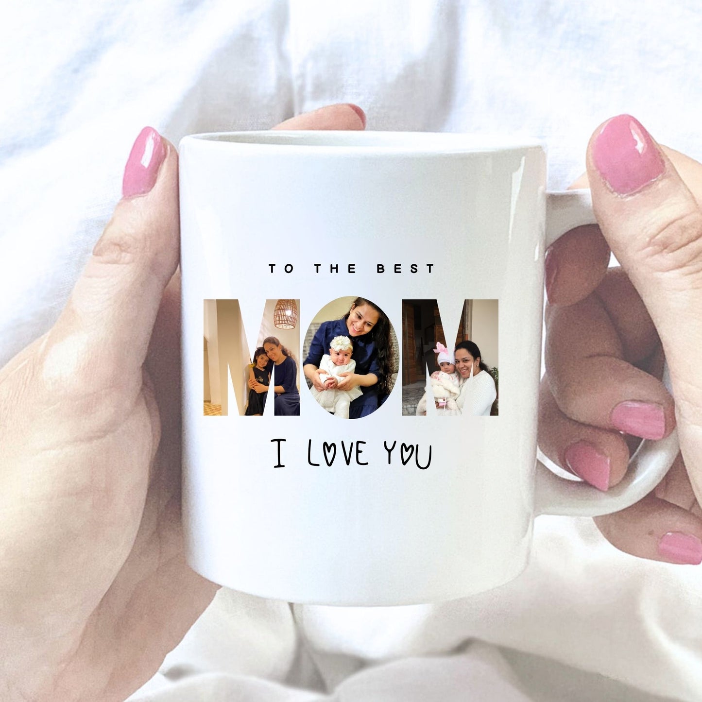 To The Best Mom Personalized Mug