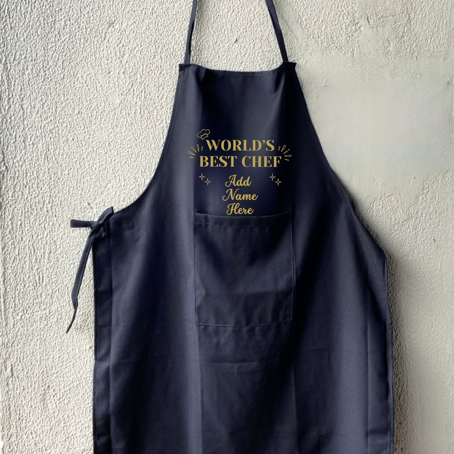 World's Best Chef Dad Personalized Apron