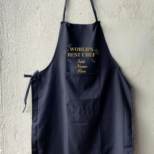 World's Best Chef Dad Personalized Apron