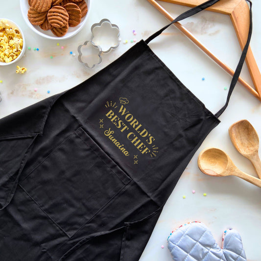 World's Best Chef Personalized Apron