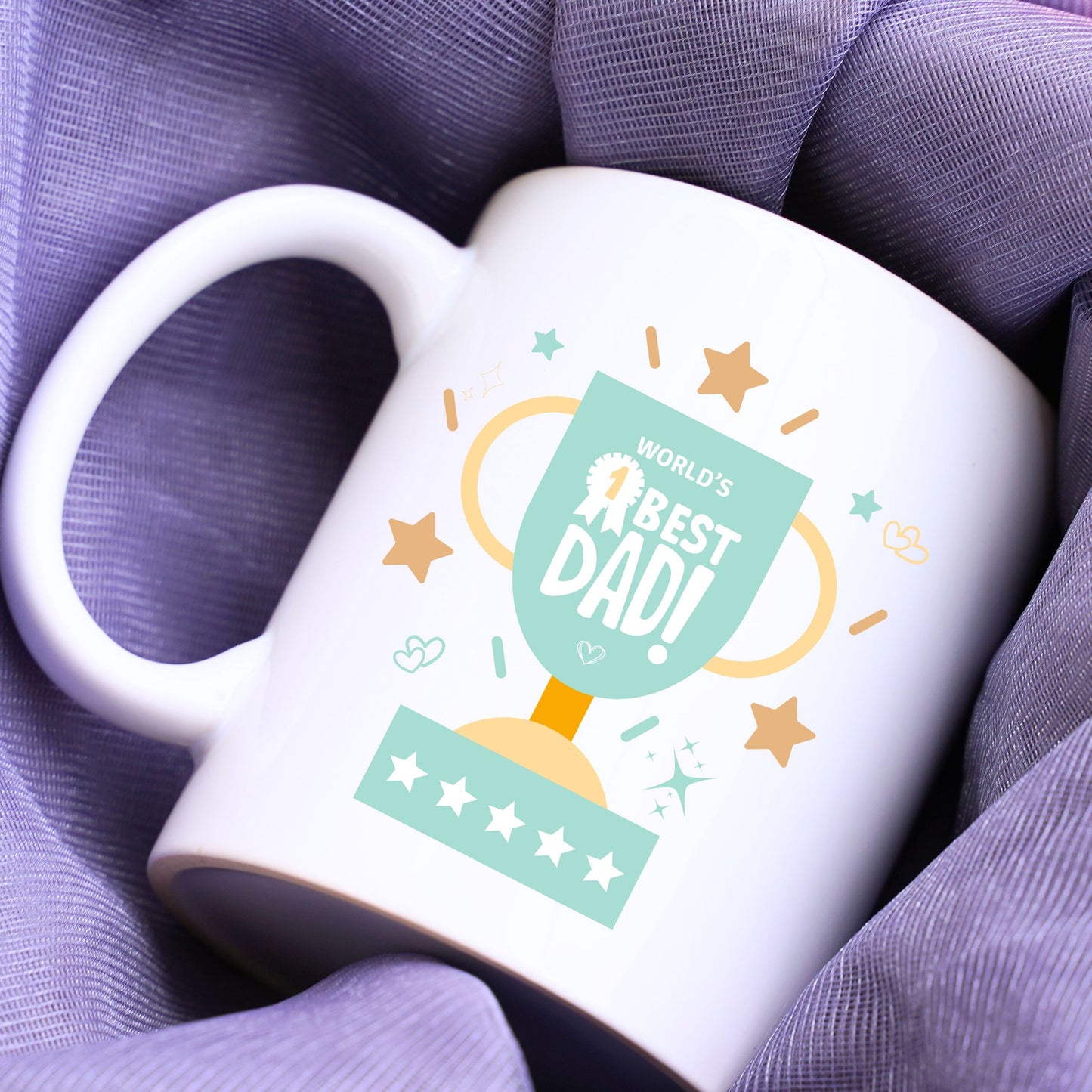 World's Best Dad Ceramic Mug