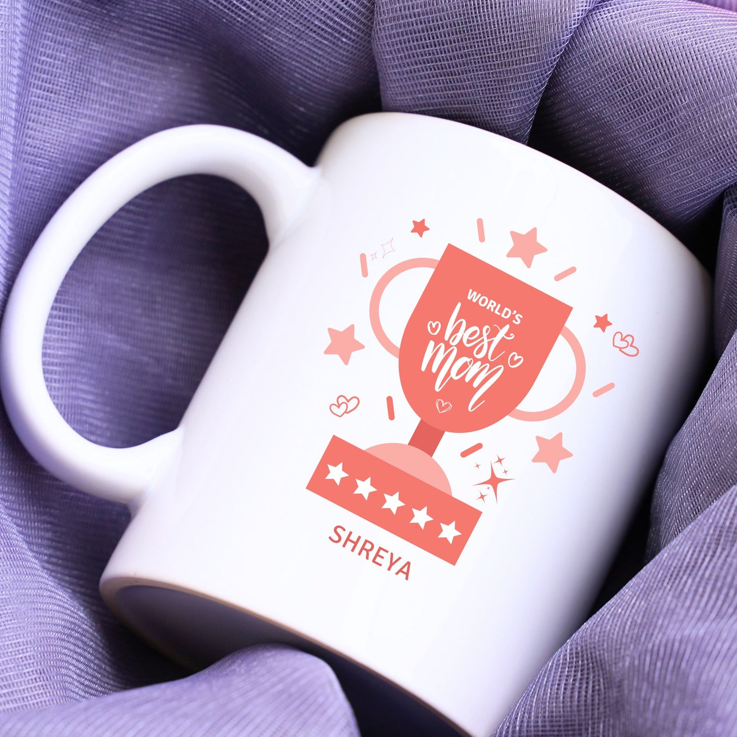 World's Best Mom Personalized Mug