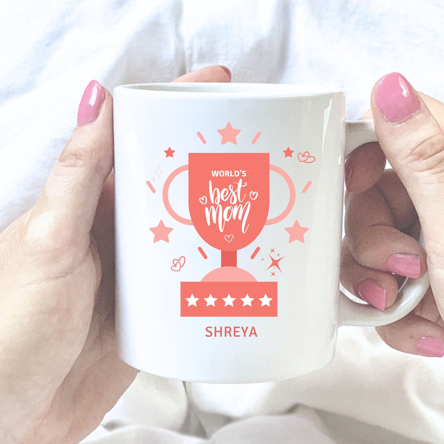 World's Best Mom Personalized Mug