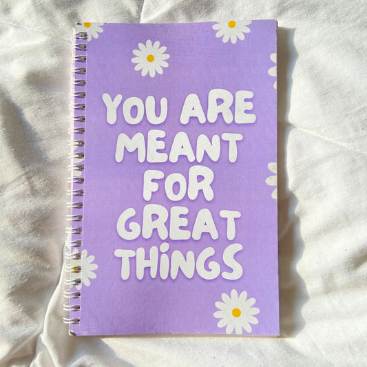 You Are Meant For Great Things Wiro Notebook